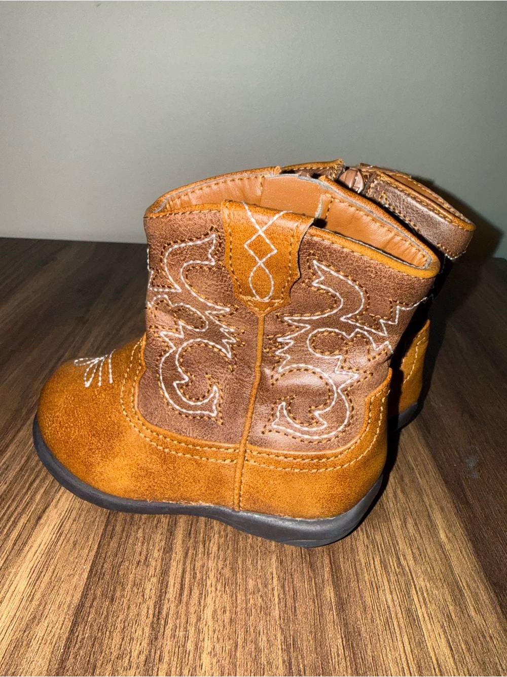 Wonder Nation cowboy boots baby size 5 - Picture 4 of 10